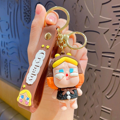 Kawaii Crying Baby Keychain