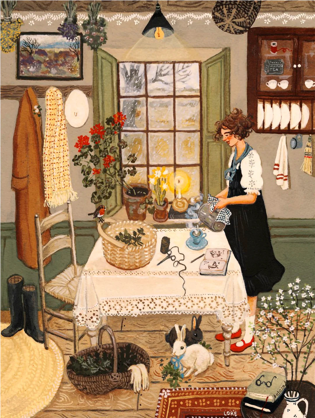 Nettle Tea 1000 Piece Jigsaw Puzzle