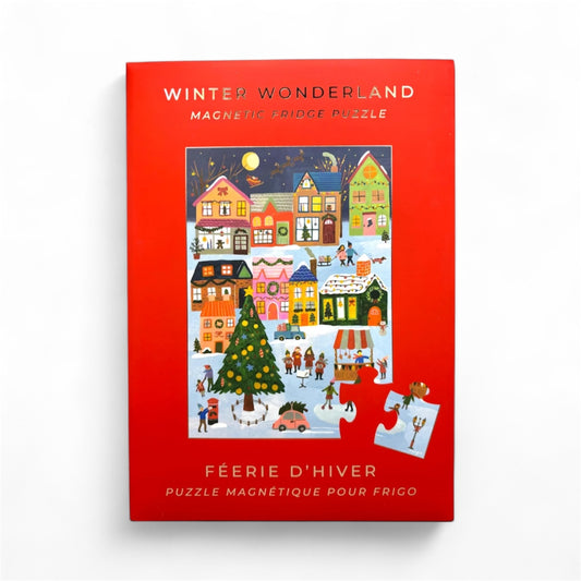 Winter Wonderland Magnetic Fridge Puzzle