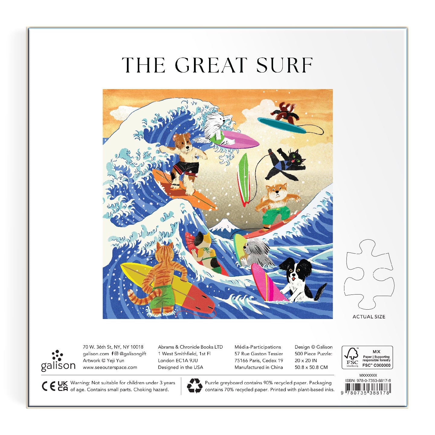 The Great Surf 500 Piece Puzzle – V Boutique Studio