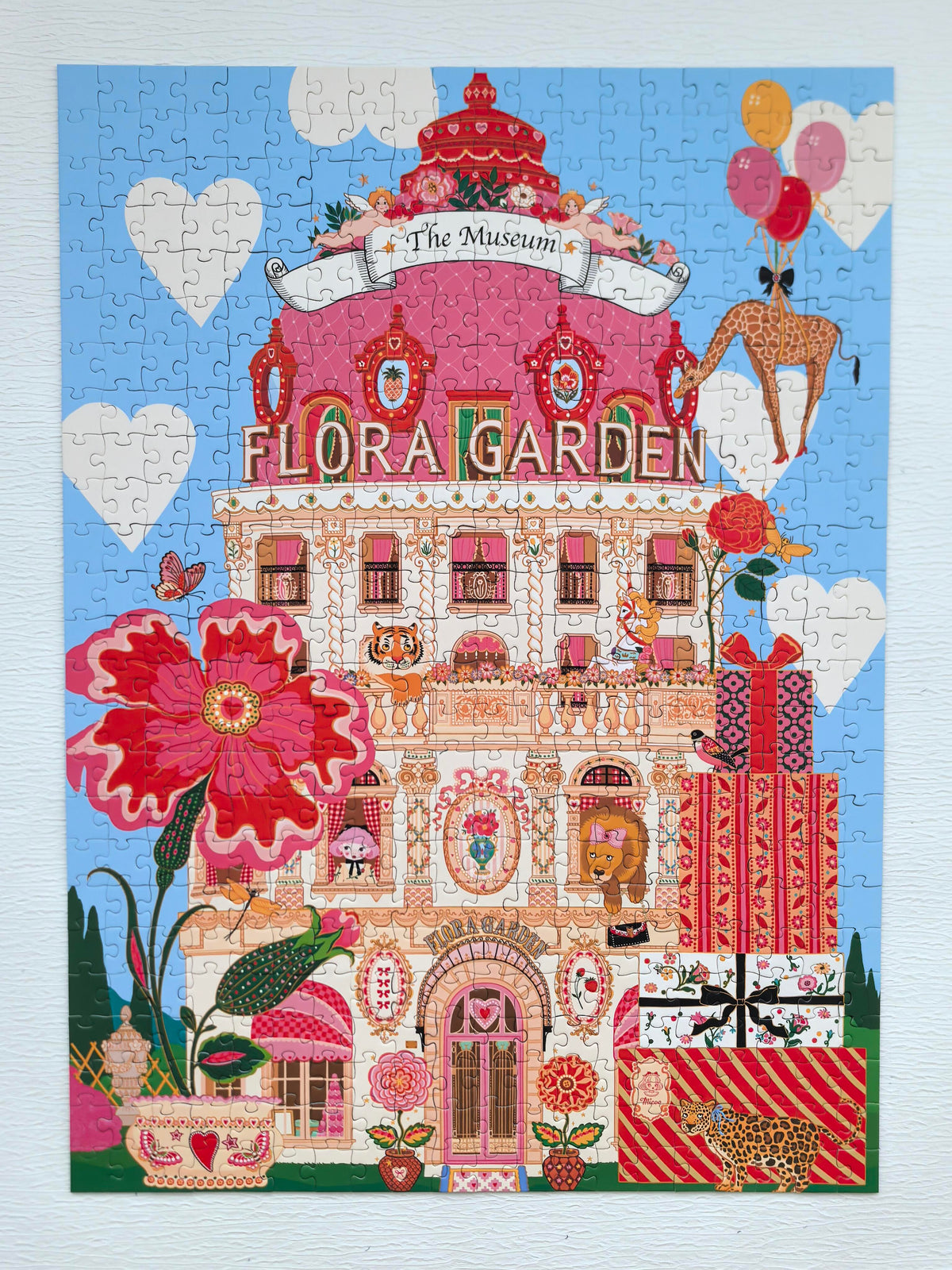 Flora Garden 500 Piece Jigsaw Puzzle Kessing