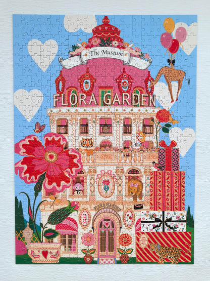 Flora Garden 500 Piece Jigsaw Puzzle Kessing