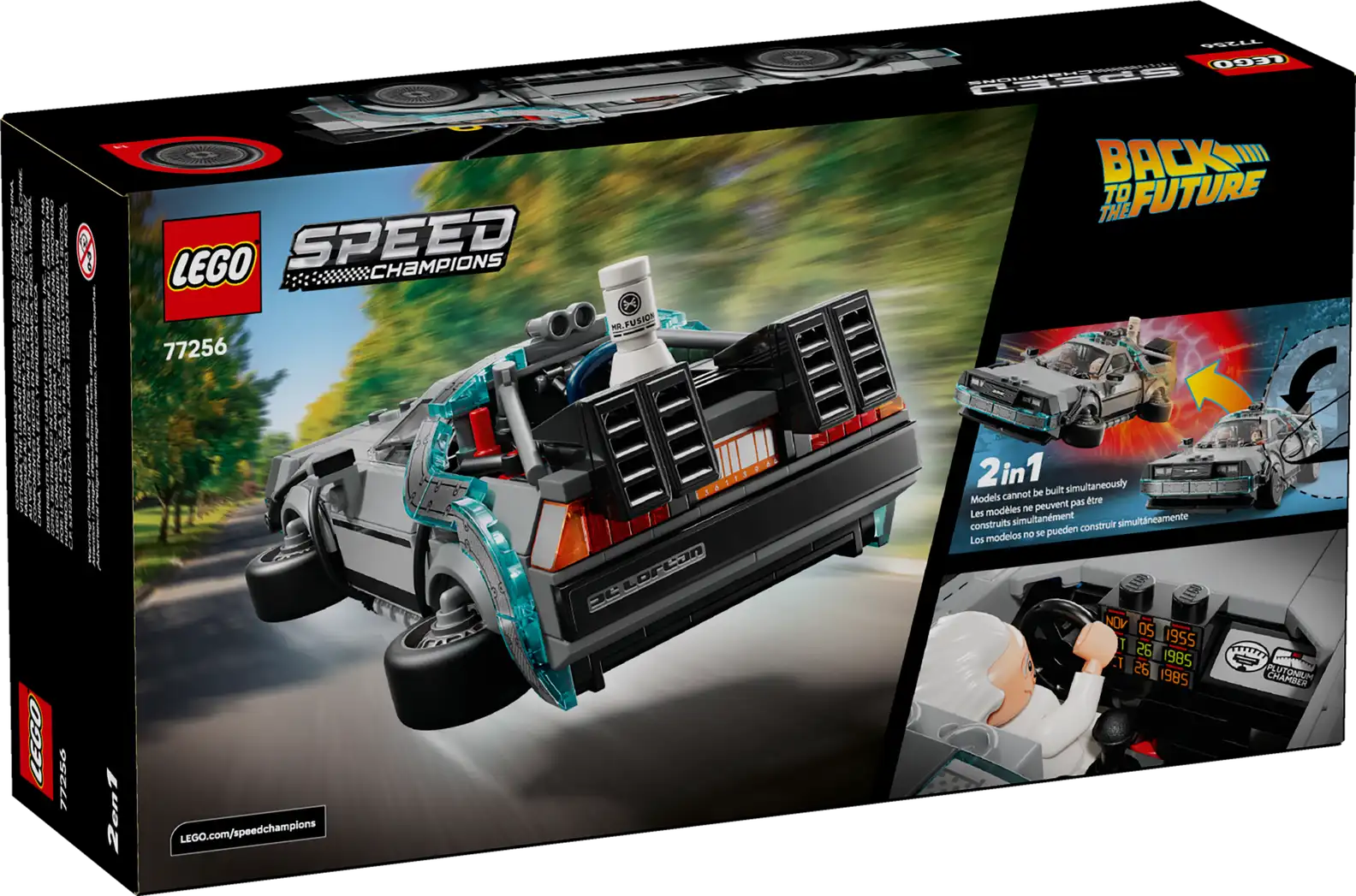 LEGO Speed Champions Time Machine from Back to the Future 77256 LEGO