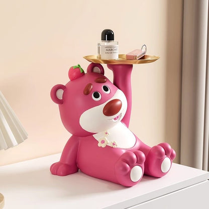 Cute Bear Tray Storage Ornament