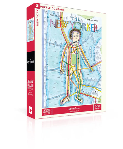 Subway Man 500 Piece Jigsaw Puzzle