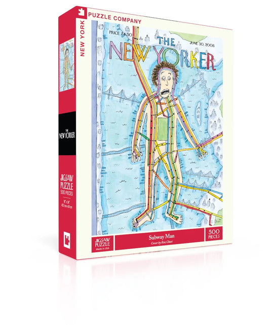 Subway Man 500 Piece Jigsaw Puzzle