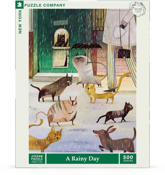 A Rainy Day 500 Piece Jigsaw Puzzle