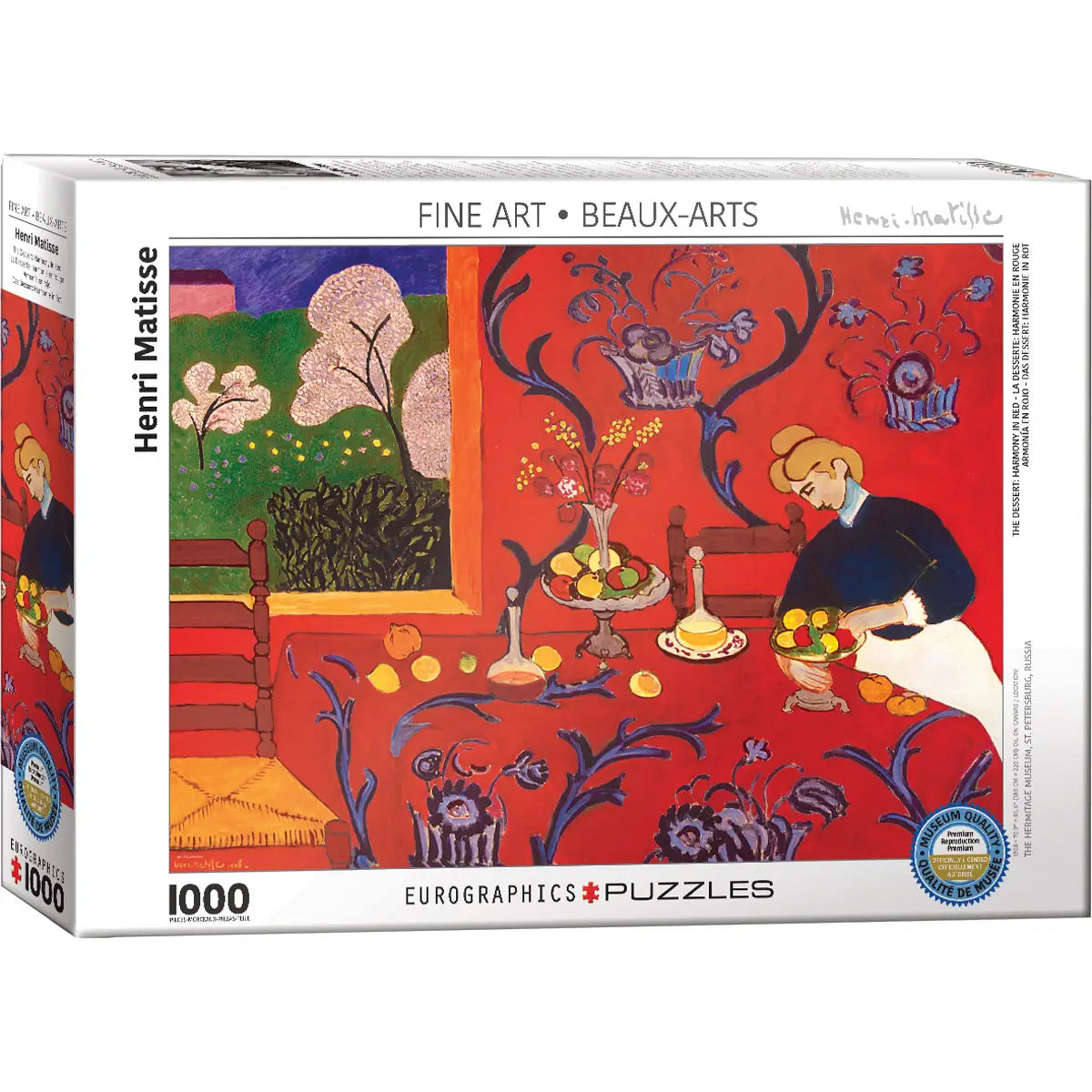 The Dessert - Harmony in Red 1000 Piece Jigsaw Puzzle