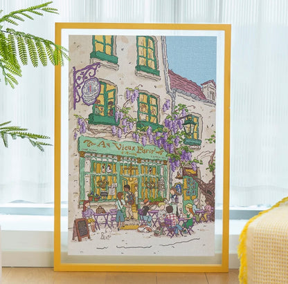 Momibook Holiday Morning 1000 Piece Jigsaw Puzzle