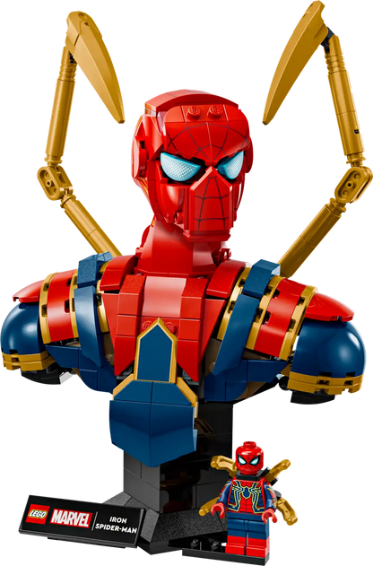 LEGO Marvel Iron Spider-Man Bust 76326