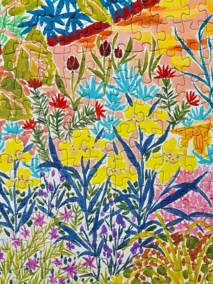 CHILL PUZ Afternoon Garden 500 Piece Puzzle