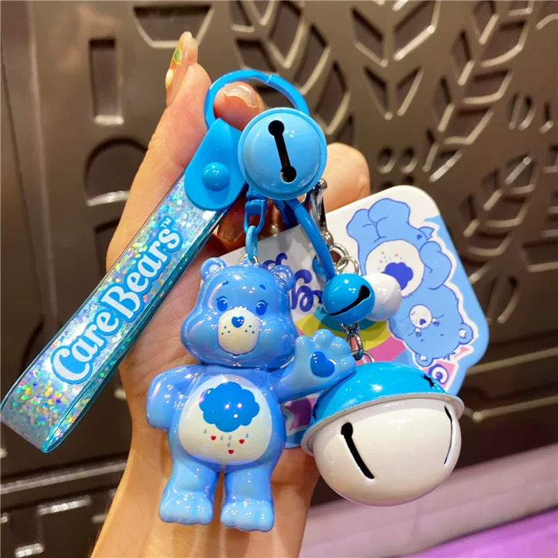Cute Care Bears Plated Keychain