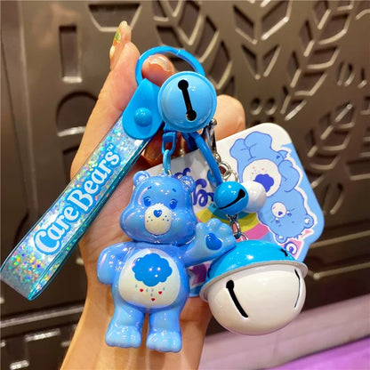 Cute Care Bears Plated Keychain