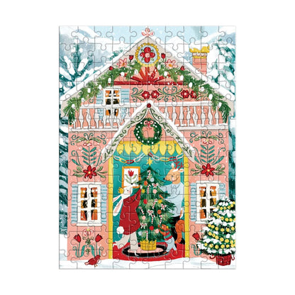 Swiss Chalet 130 Piece Ornament Puzzle Galison