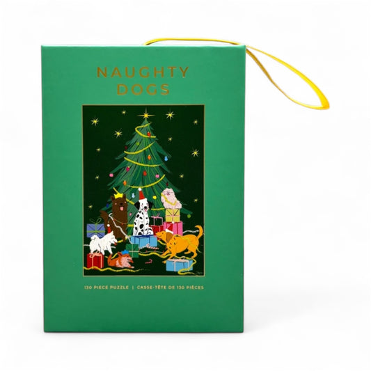 Naughty Dogs 130 Piece Mini Puzzle