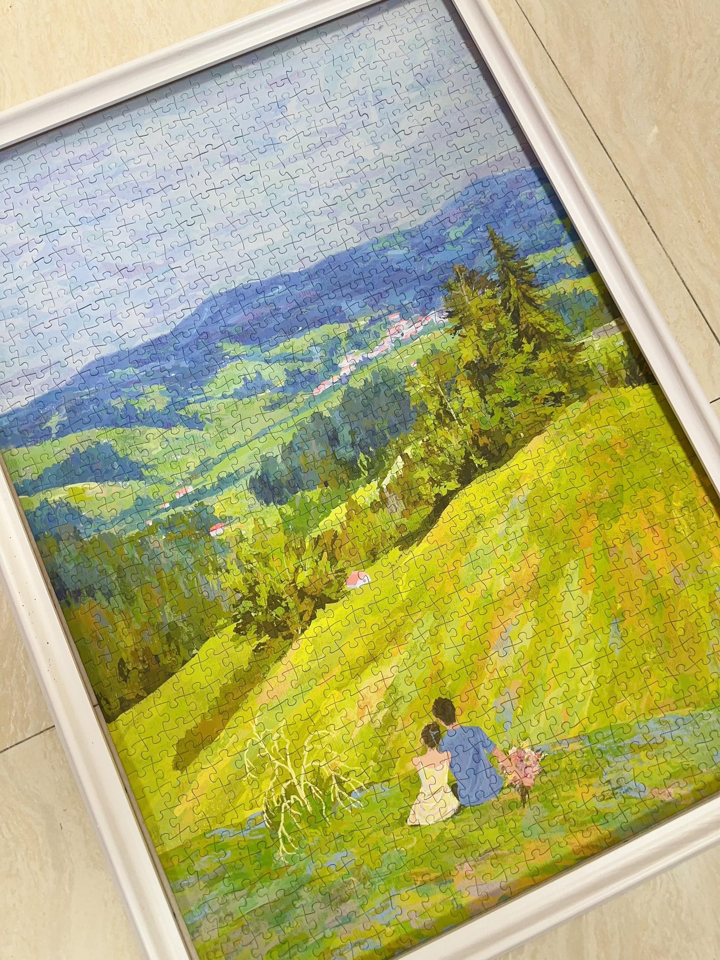 YILEHAI Sweet Embrace 1000 Piece Jigsaw Puzzle YILEHAI