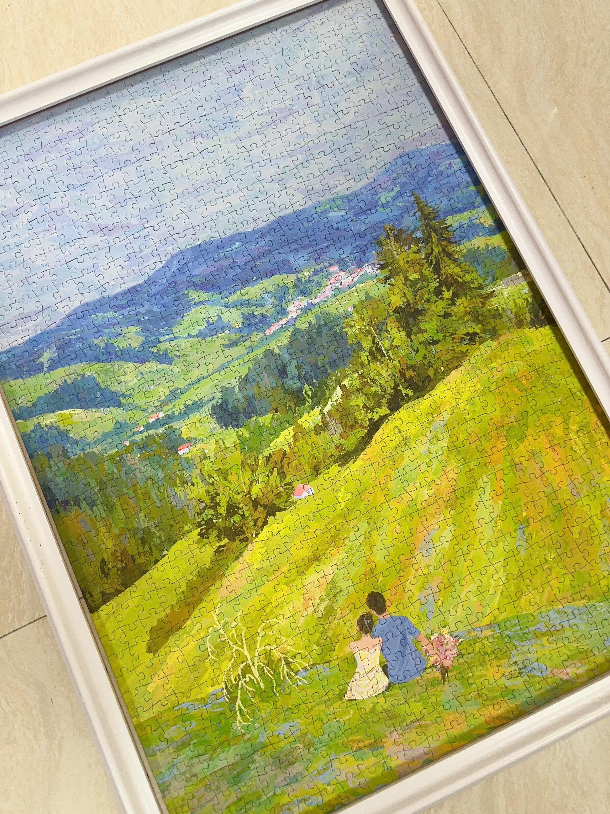 YILEHAI Sweet Embrace 1000 Piece Jigsaw Puzzle YILEHAI