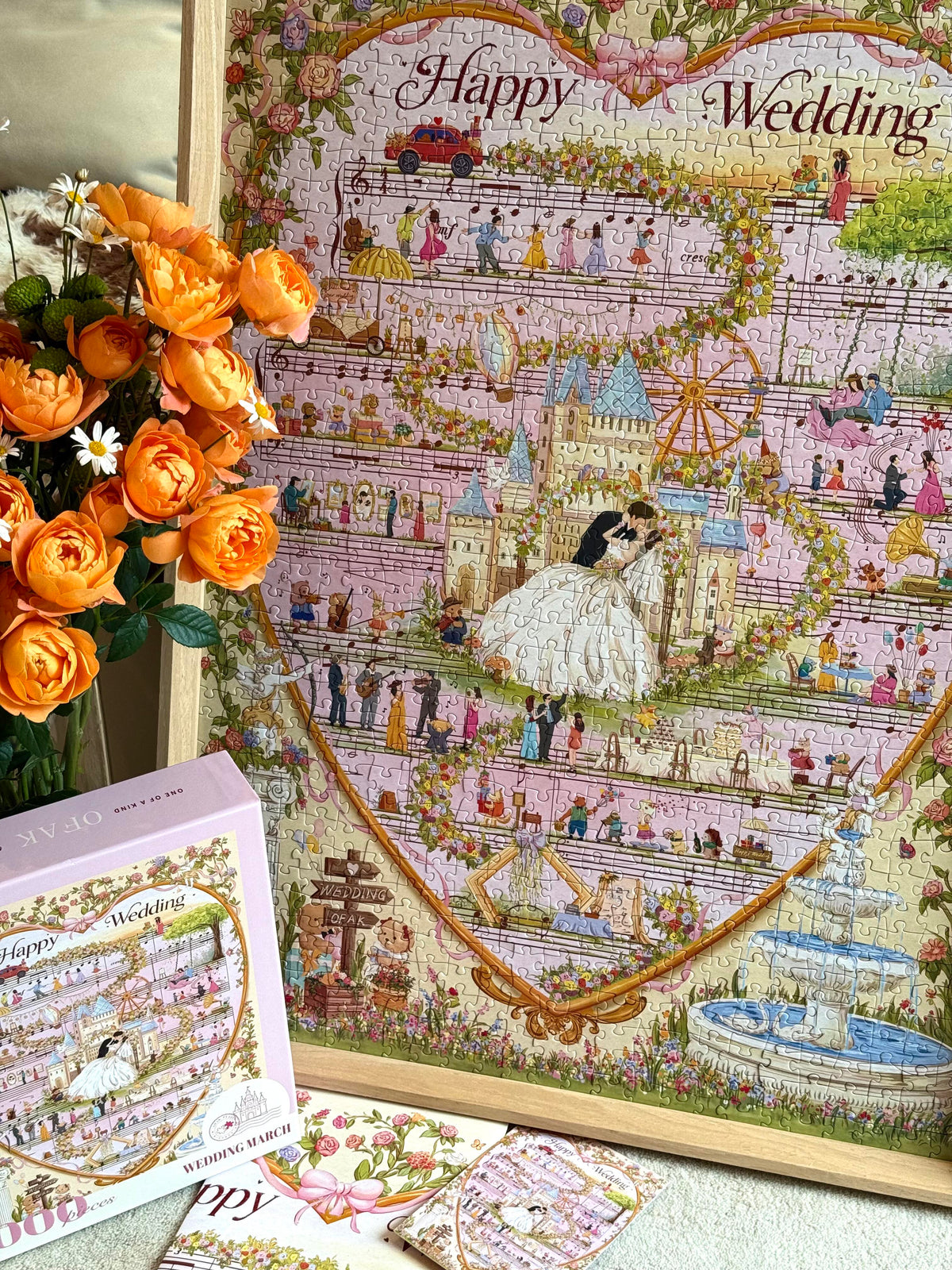 Ofak Puzzle Wedding March 1000 Piece Jigsaw Puzzle Ofak Puzzle