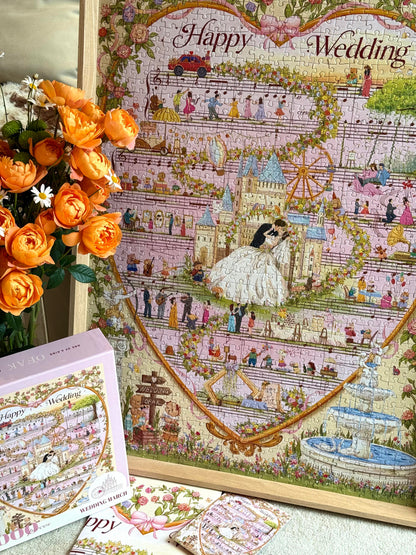 Ofak Puzzle Wedding March 1000 Piece Jigsaw Puzzle Ofak Puzzle