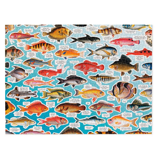 Judgy Fish 1000 Piece Puzzle