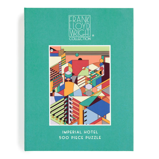 Frank Lloyd Wright Imperial Hotel 500 Piece Book Puzzle