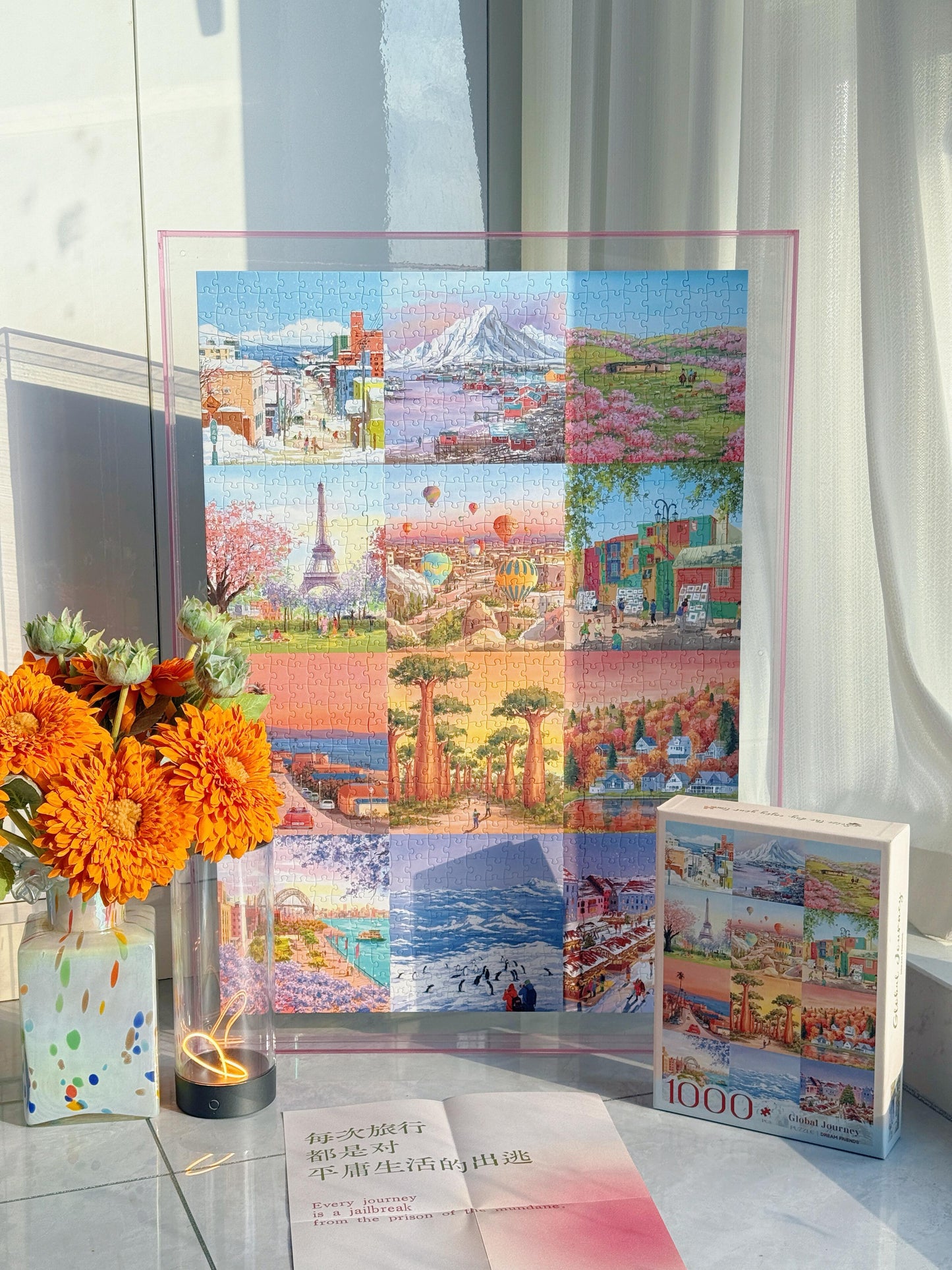 Global Journey 1000 Piece Puzzle