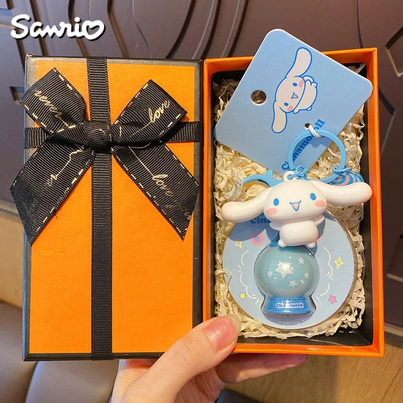 Sanrio Shining Planet Keychain – Cute Cartoon Bag Charm & Pendant