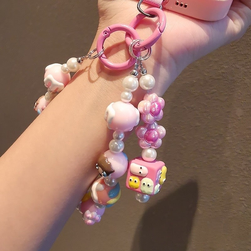 Graffiti Beaded Lanyard