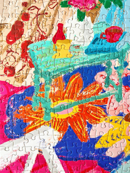 Pink Summer 1000 Piece Jigsaw Puzzle