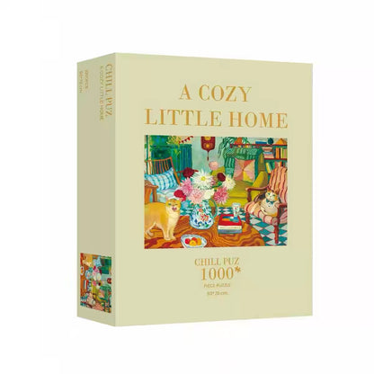 CHILL PUZ A Cozy Little Home 1000 Piece Jigsaw Puzzle CHILL PUZ