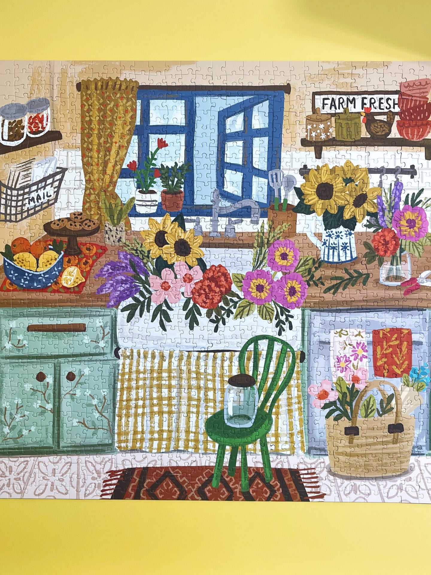 Kitchen Gardening 1000 Piece Jigsaw Puzzle