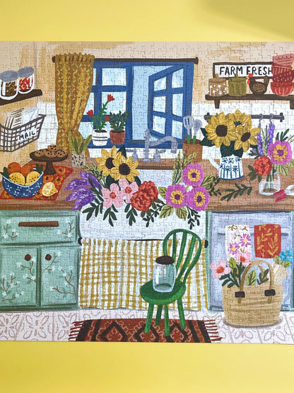 Kitchen Gardening 1000 Piece Jigsaw Puzzle