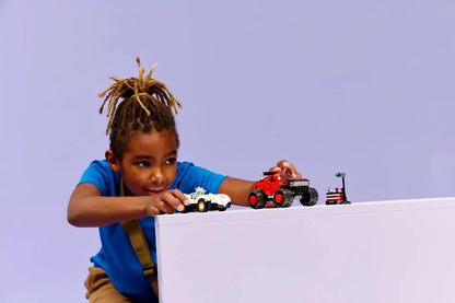 LEGO® Sonic the Hedgehog™
Silver's Car vs. Knuckles' Monster Truck 77118