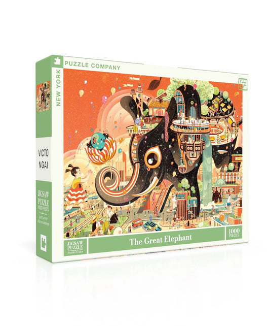 The Great Elephant 1000 Piece Jigsaw Puzzle