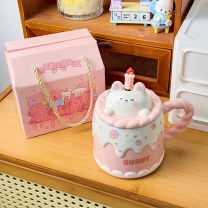 Birthday Cake Ceramic Mug