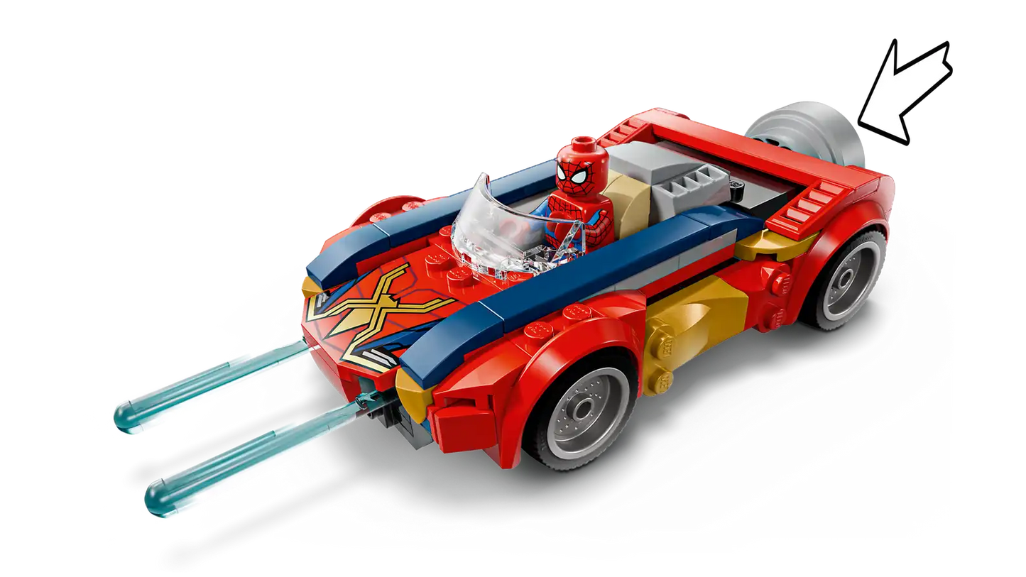 LEGO Marvel Spider-Man Car vs. Venomized Wolverine 76336