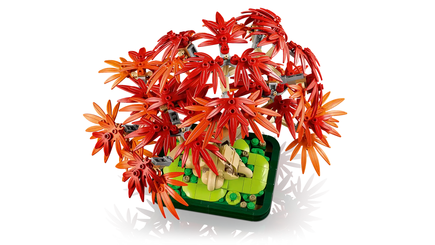 LEGO Botanicals Japanese Red Maple Bonsai Tree 10348