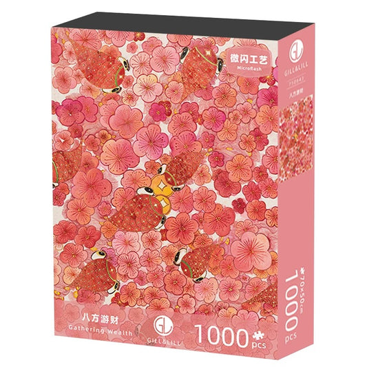 Gill & Lill Gathering Wealth 1000 Piece Puzzle