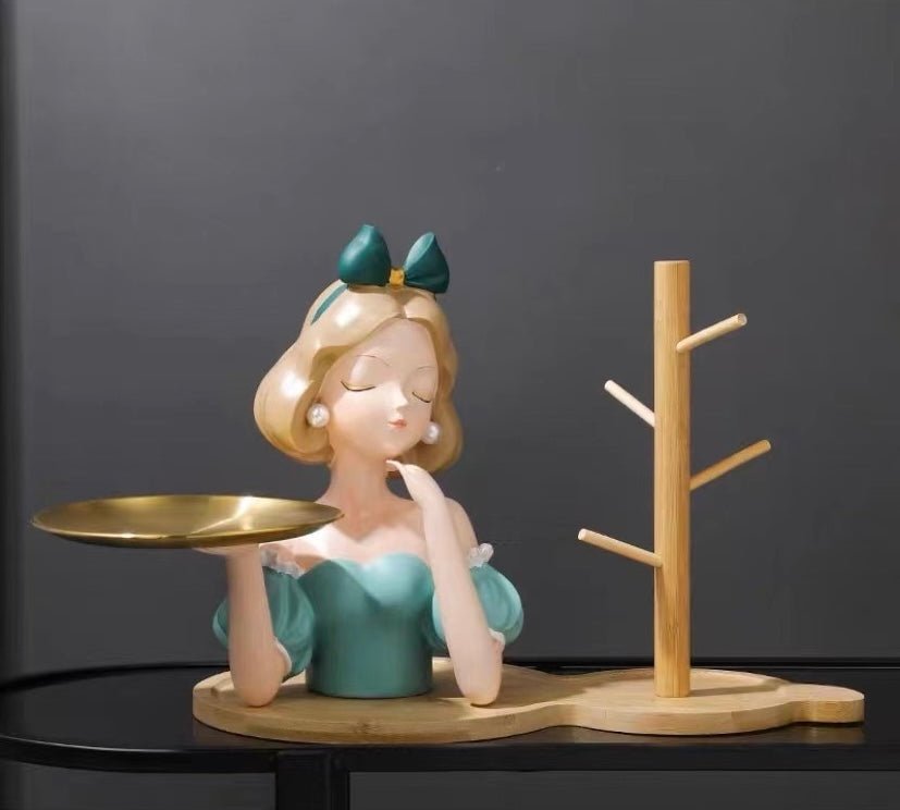 Charmante figurine décorative Blanche Neige