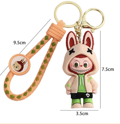 Cartoon Labubu Keychain