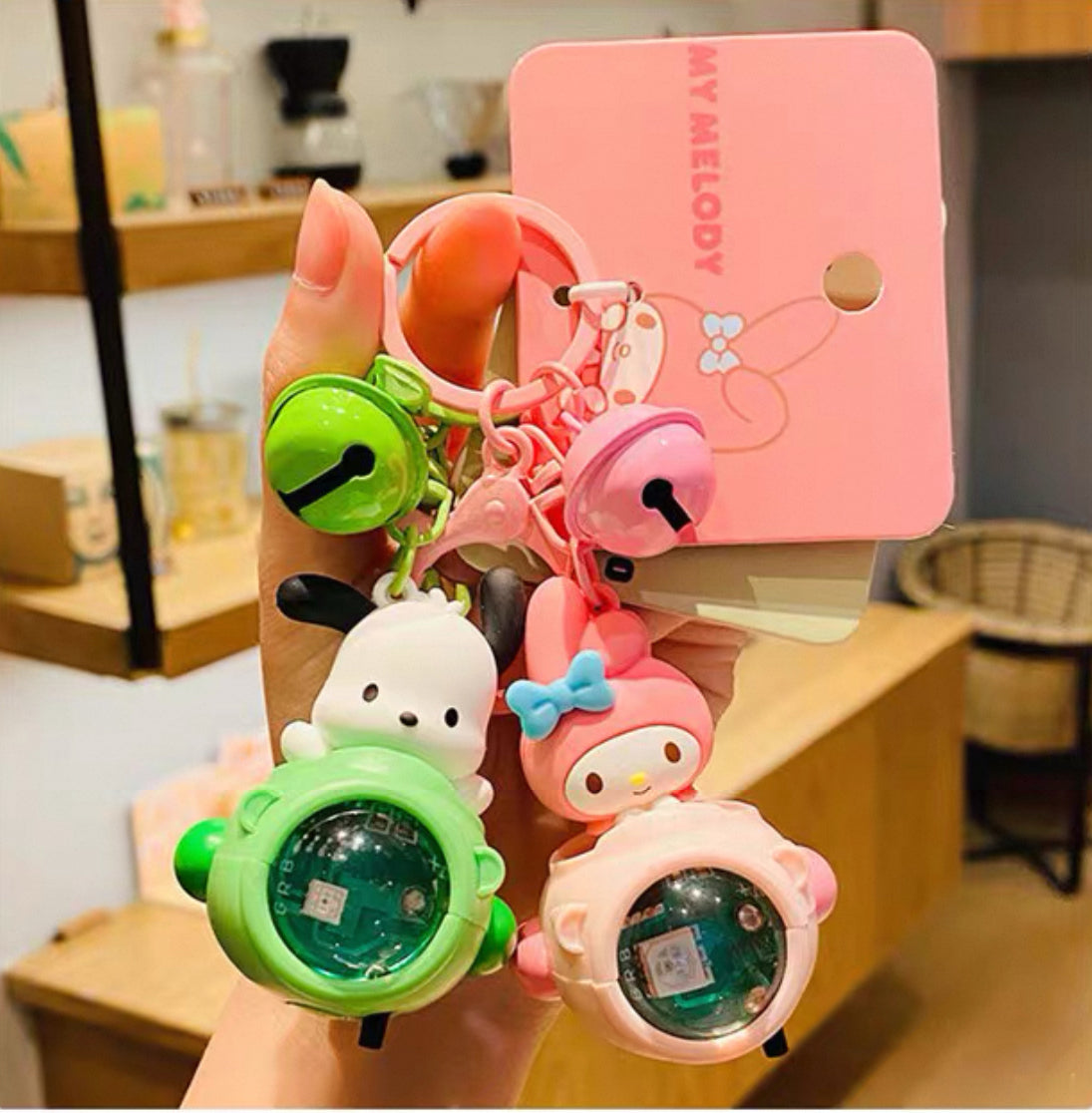 Sanrio Star Ambiance Lights Keychain