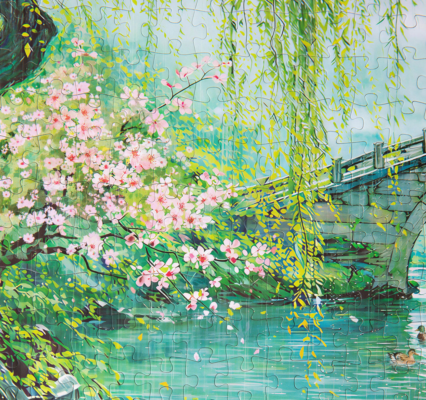 Joyful Rain of Spring Night 500 Piece Jigsaw Puzzle ZHIJU