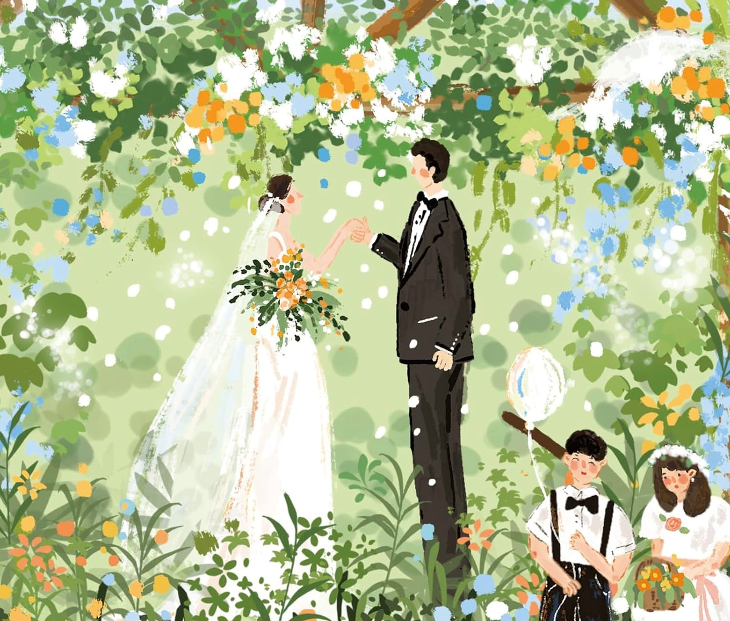 Forest Wedding 1000 Piece Jigsaw Puzzle