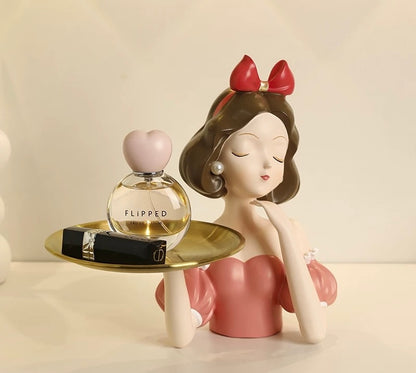 Charmante figurine décorative Blanche Neige
