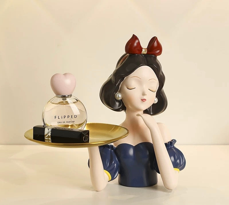 Charmante figurine décorative Blanche Neige