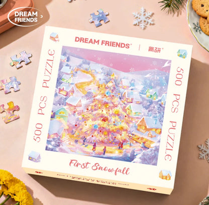 First Snowfall 500 Piece Puzzle