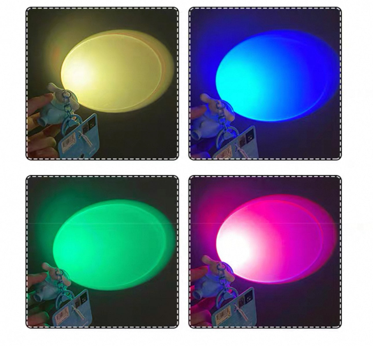 Sanrio Star Ambiance Lights Keychain