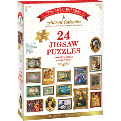 Fine Art Christmas Advent Calendar Eurographics