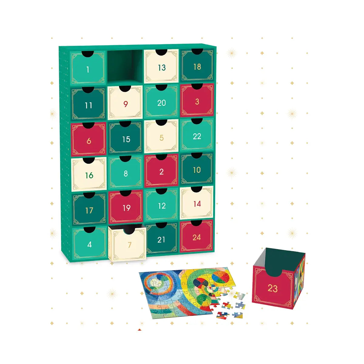 Modern Fine Art Christmas Advent Calendar Eurographics