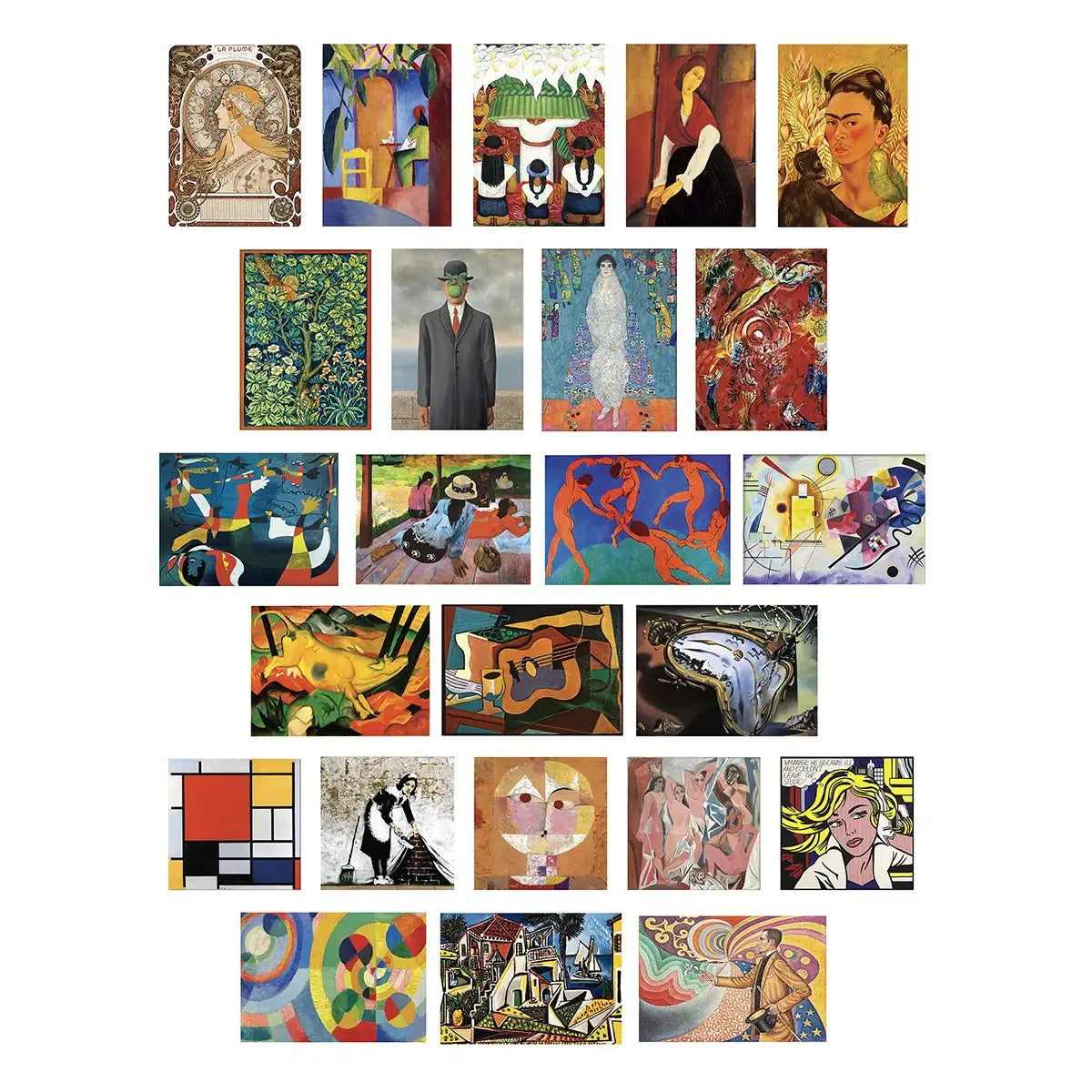 Modern Fine Art Christmas Advent Calendar Eurographics